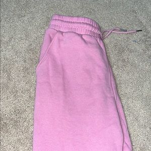 pink sweatpants